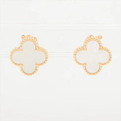 Van Cleef & Arpels Vintage Alhambra Mother of Pearl Earrings