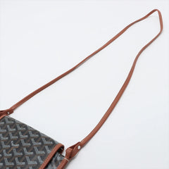 Goyard Plumet Pouch Wallet Crossbody Bag Brown/Black