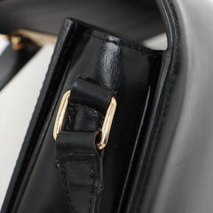 Celine Triomphe Teen Bag Calfskin Black