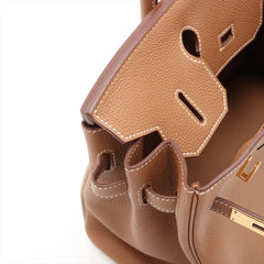 Hermes Birkin 30 Gold GHW W Stamp