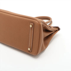 Hermes Birkin 30 Gold GHW W Stamp