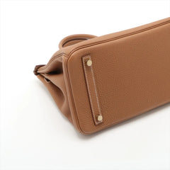 Hermes Birkin 30 Gold GHW W Stamp