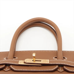 Hermes Birkin 30 Gold GHW W Stamp
