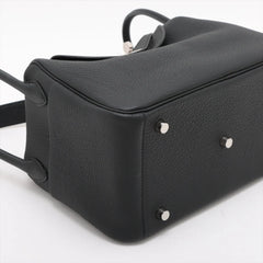 Hermes Lindy 26 Noir Black PHW W Stamp