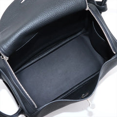 Hermes Lindy 26 Noir Black PHW W Stamp