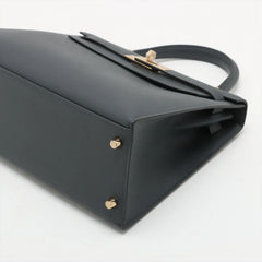 Hermes Kelly 28 Gris Misty Epsom W Stamp