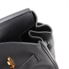 Hermes Birkin 35 GHW Noir Black Square B Stamp