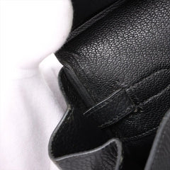 Hermes Birkin 35 GHW Noir Black Square B Stamp