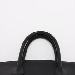 Hermes Birkin 35 GHW Noir Black Square B Stamp