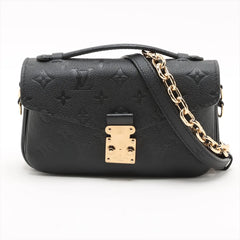 Louis Vuitton Pochette Metis East West Empriente Black