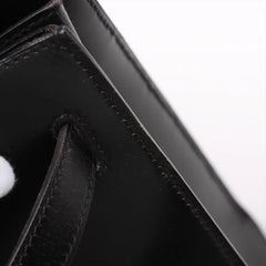 Hermes Kelly 35 Box Calf Noir - Stamp V Circle 1992