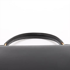 Hermes Kelly 35 Box Calf Noir - Stamp V Circle 1992