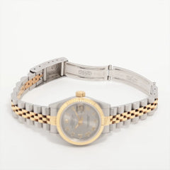 Rolex 26mm Lady Datejust Two tone Silver/Grey Face Roman Numerals