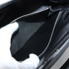 Hermes Kelly 25 Noir Everglain PHW - Stamp J Square