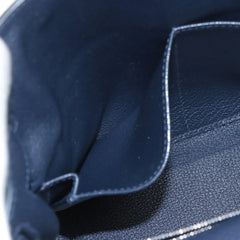 Hermes Kelly 28 Togo PHW X Stamp Blue Nuit