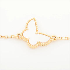 Van Cleef & Arpels Sweet Alhambra Butterfly White Mother Of Pearl Bracelet