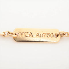 Van Cleef & Arpels Vintage Alhambra Guilloche Necklace