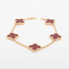 Van Cleef & Arpels Vintage Alhambra 5 Motifs Bracelet