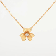 Van Cleef & Arpels Frivole Mini diamond Necklace