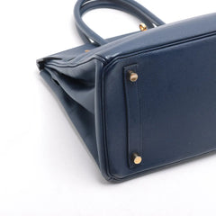 Hermes Birkin 30 Blue Saphire - X Stamp