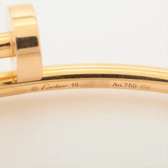Cartier Juste Un Clou JUC SM Bracelet Size 16
