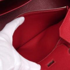 Hermes Birkin 35 Rouge Vif