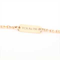 Van Cleef & Arpels Vintage Alhambra Mother of Pearl Holiday Pendant Necklace