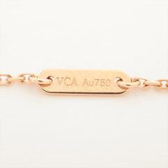 Van Cleef & Arpels Sweet Alhambra Carnelian Bracelet