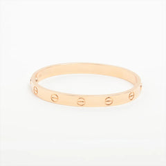 Cartier Love Classic Pink Gold Size 16 Bracelet