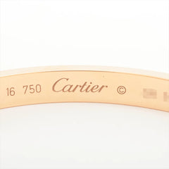 Cartier Love Classic Pink Gold Size 16 Bracelet