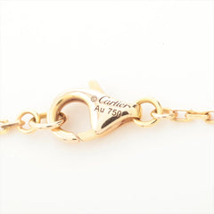Cartier Heart 1 Diamond Pink Gold Necklace