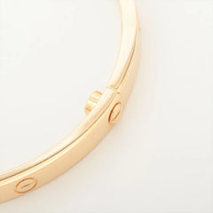 Cartier Love SM Size 16 Yellow Gold Bracelet