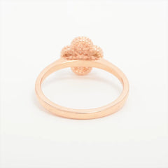 Van Cleef & Arpels Sweet Alhambra Ring Pink Gold Size 53