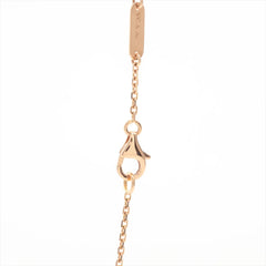Van Cleef & Arpels Vintage Alhambra Limited Edition Holiday Pendant Mother of Pearl Diamond Necklace