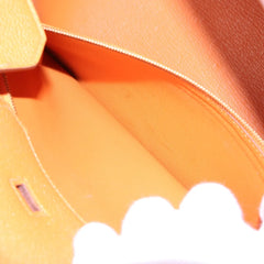 Hermes Birkin 35 Orange O Square Stamp