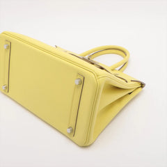Hermes Birkin 30 Soufre PHW O Square Stamp