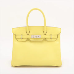 Hermes Birkin 30 Soufre PHW O Square Stamp