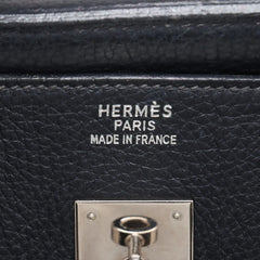 Hermes Birkin 35 Blue Indigo Square G Stamp