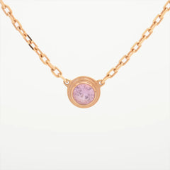 Cartier D'amour Pink Sapphire Necklace