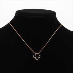 Van Cleef & Arpels Vintage Alhambra Onyx Necklace