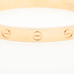 Cartier Classic Model Love Bracelet Size 16 Pink Gold