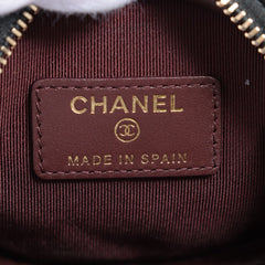 Chanel Caviar Coin Case Black