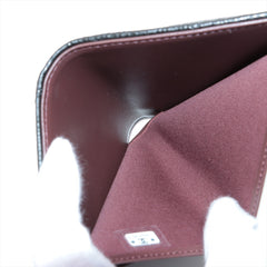 Chanel Tri Folded Caviar Black Wallet - Microchipped