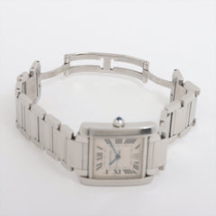 Cartier Large Tank Francaise Stainless Steel watch W51002Q3