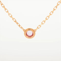 Cartier D'amour Pink Sapphire Necklace