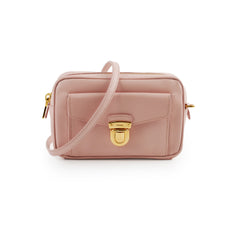 Prada Mini Pink Saffiano Camera Crossbody