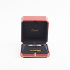 Cartier Love Bracelet Yellow Gold Size 17 2024