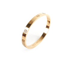 Cartier Love Bracelet Yellow Gold Size 17 2024
