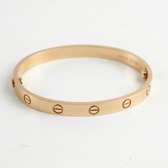 Cartier Love Bracelet Yellow Gold Size 17 2024