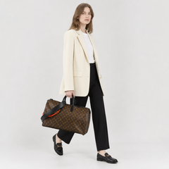 Louis Vuitton Solar Ray Keepall Bandouliere 50 Monogram - On model